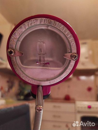 Настольная лампа с часами Brilliant