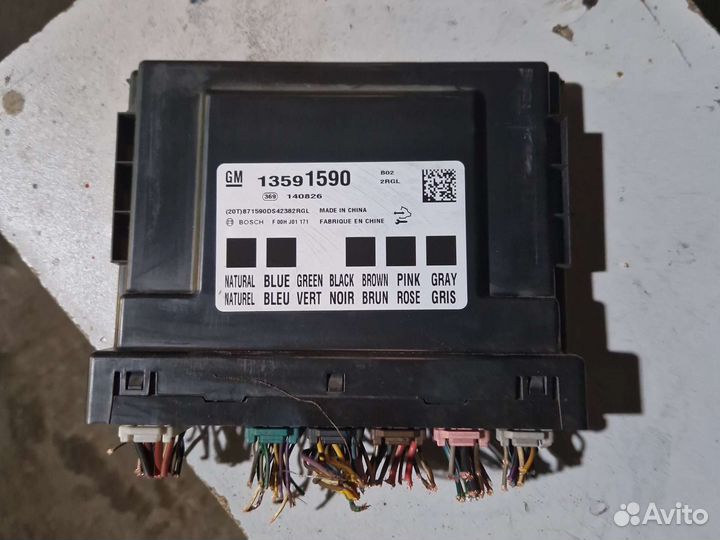 Блок комфорта шевроле круз