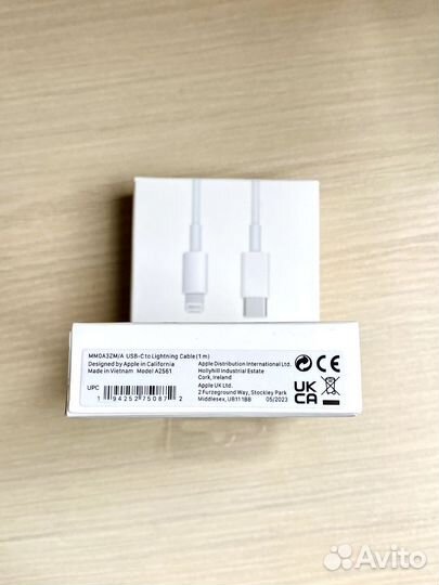 Новый провод Apple USB Type-C на Lightning