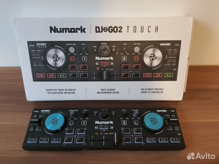 Dj контроллер Numark DJ2GO2 Touch