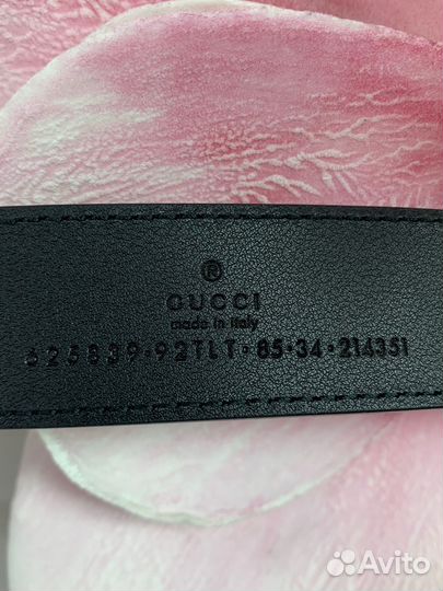 Новый ремень Gucci оригинал 85 см