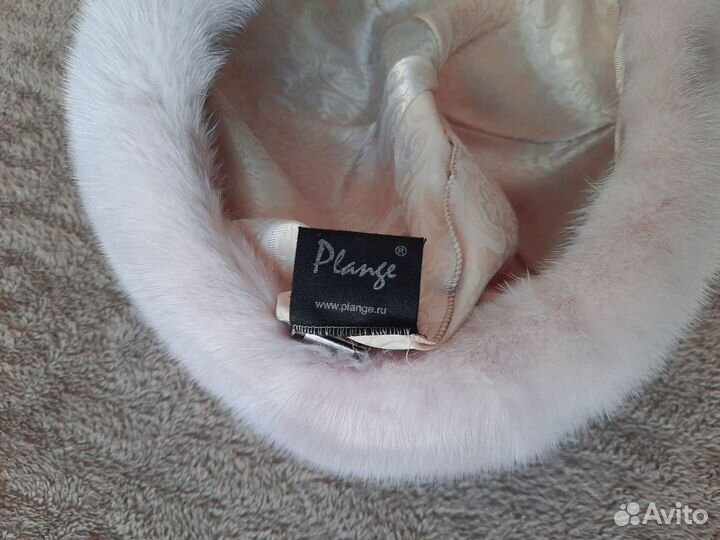 Берет норковый новый