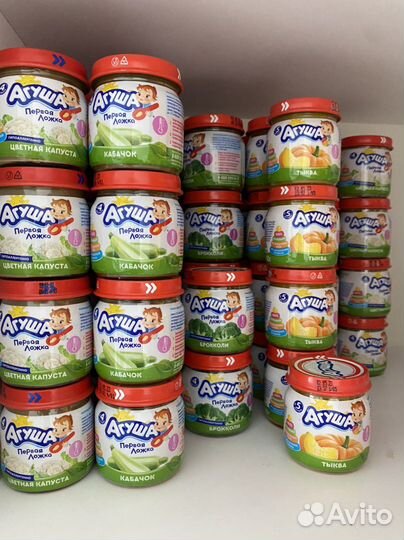 Агуша овощное пюре