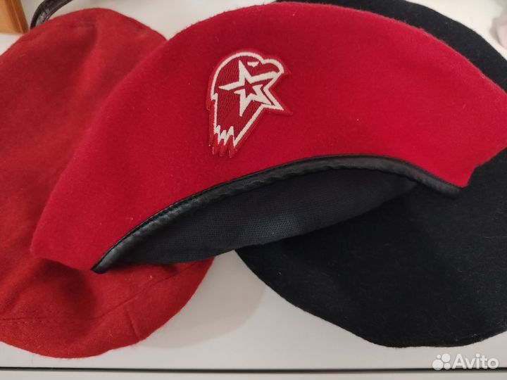 Берет юнармия, аксельбанты, перчатки