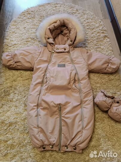 Зимний комбинезон для девочки