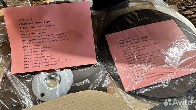Pink floyd the wall 19/4 запись с master copy