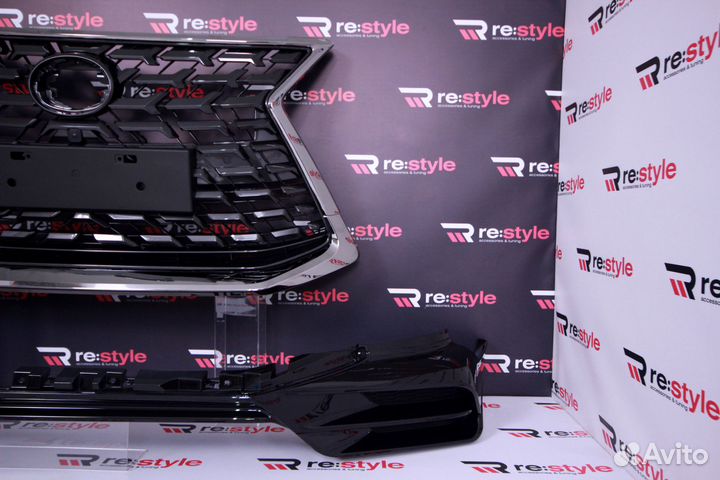 Обвес Lexus LX570 / LX450d 2016+ Heritage Чер тх