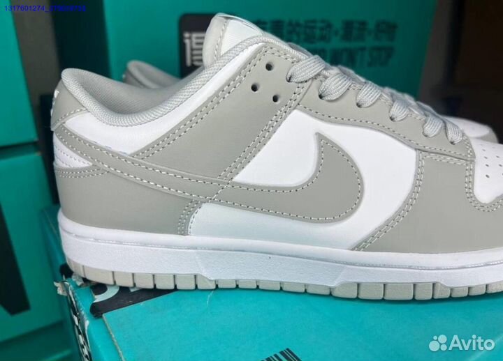 Кроссовки nike dunk low grey fog оригинал Poizon