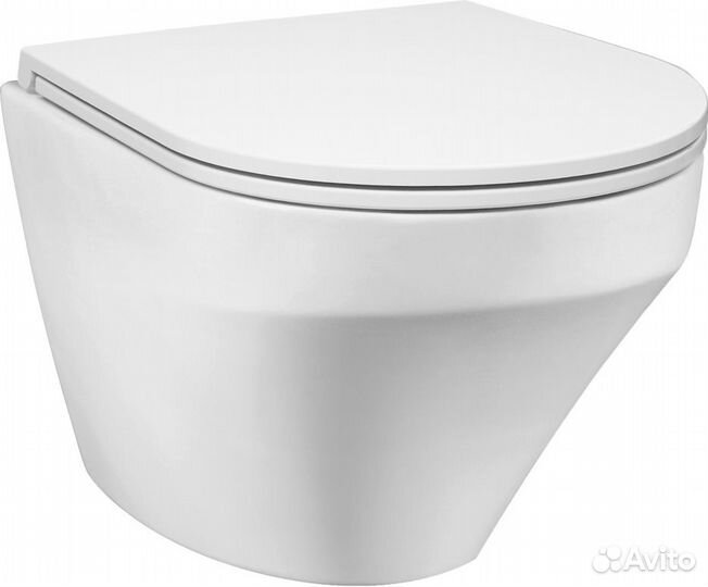 Унитаз подвесной AM.PM Inspire FlashClean C501700WH с микролифтом