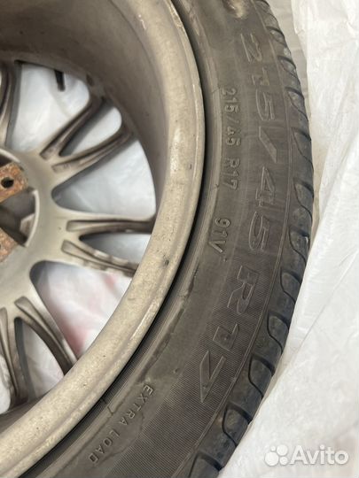 Колеса R17 литые + Pirelli Cinturato P7