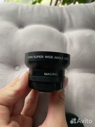 Макро линза macro 0,45x super wide angle lens