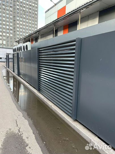 Забор жалюзи