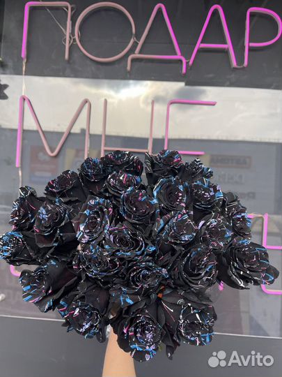 Черные розы