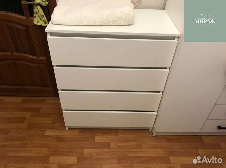 Комод. Комод белый. Комод новый