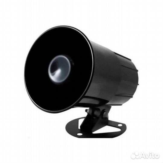 Сирена автомобильная однотональная, 12В, 15Вт