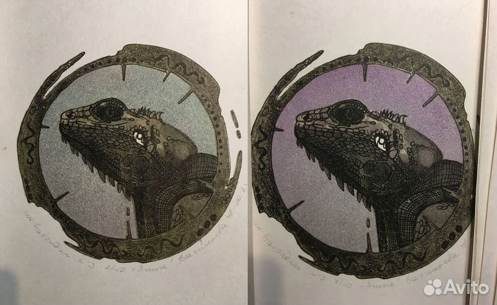 Цветная литография