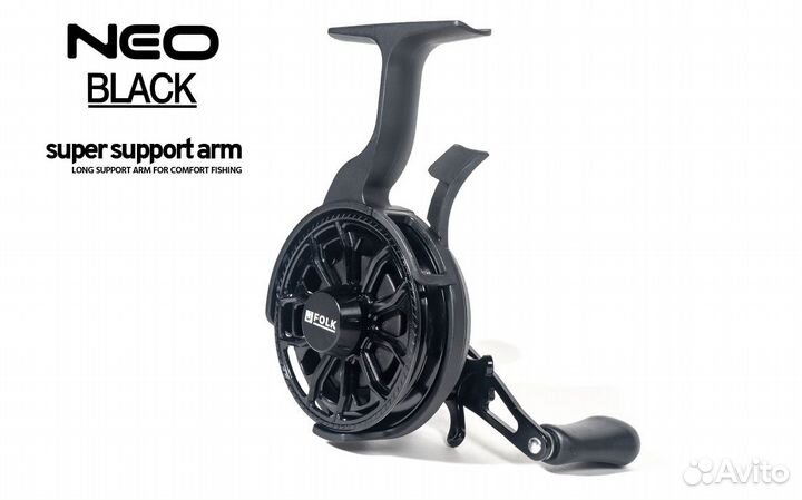 Катушка Folkfishing Neo Black