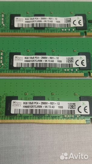 Оперативная память DDR4 8Gb 2666Mhz