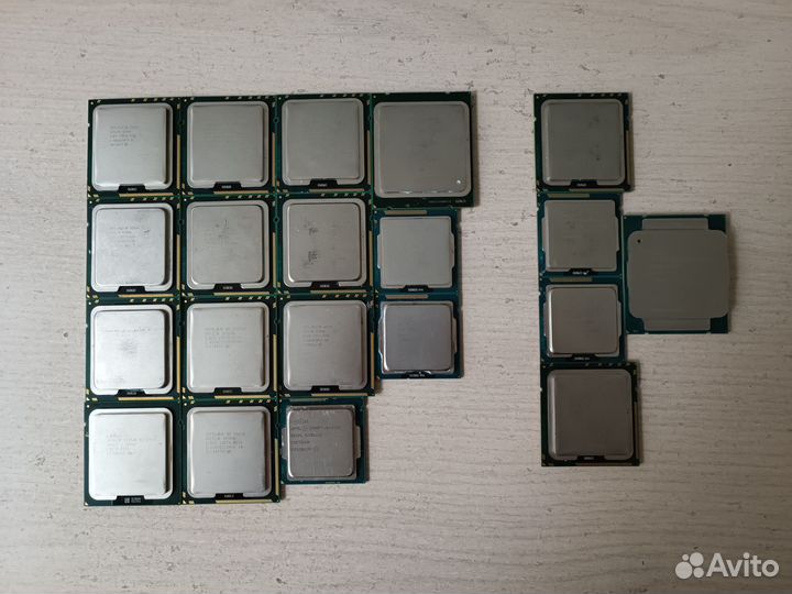 Лот процессоров 20 штук
