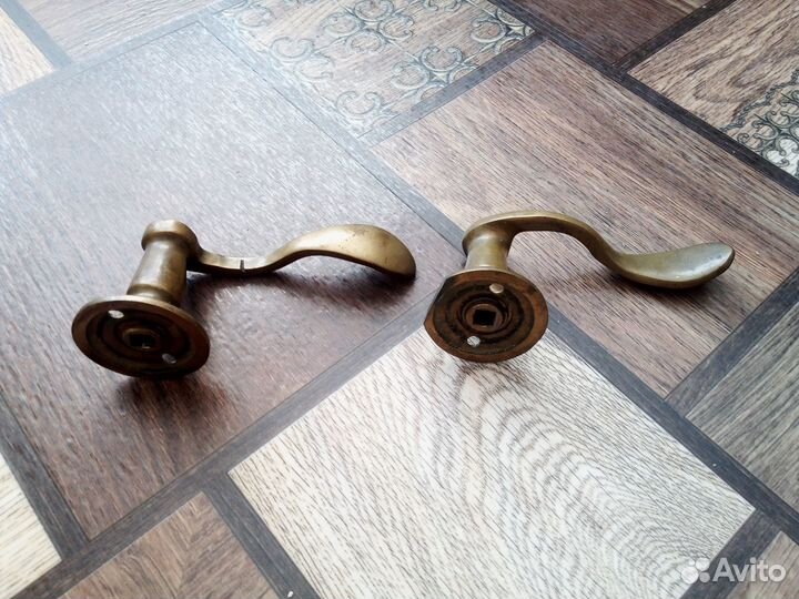 Ручки дверные старинные антиквариат