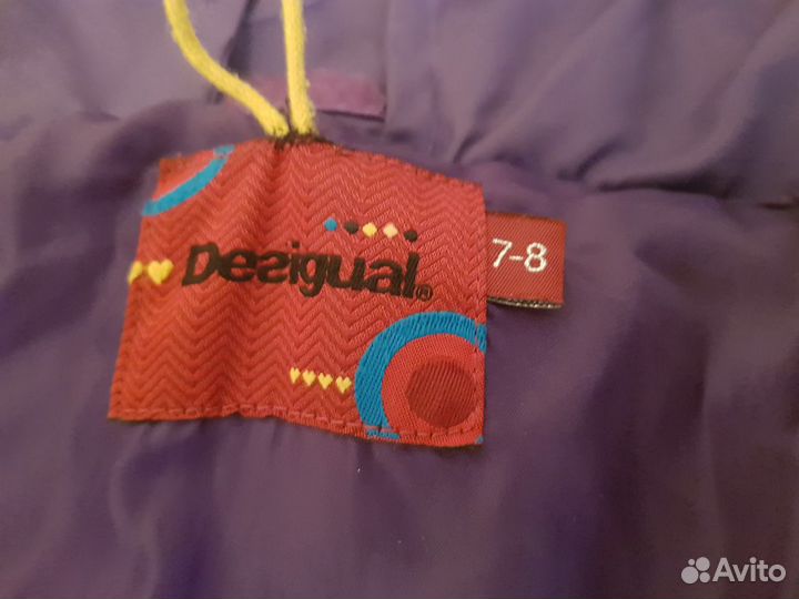 Пальто desigual демисезонное