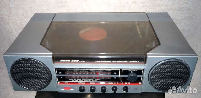 Вега 300 Проигрыватель винила СССР