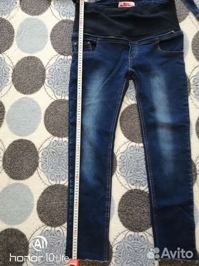 Джинсовый комбинезон для беременных