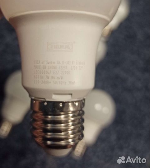 Лампа светодиодная IKEA E27