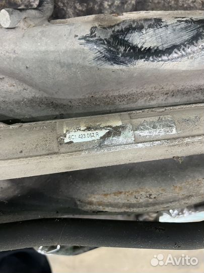 Подрамник в сборе с рулевой рейкой шкода рапид