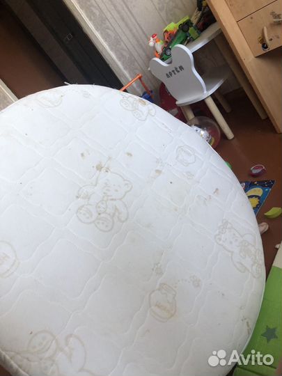 Матрас детский круглый