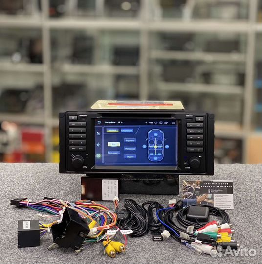 Штатная магнитола BMW X5 E39 X5 E53 1999-2006