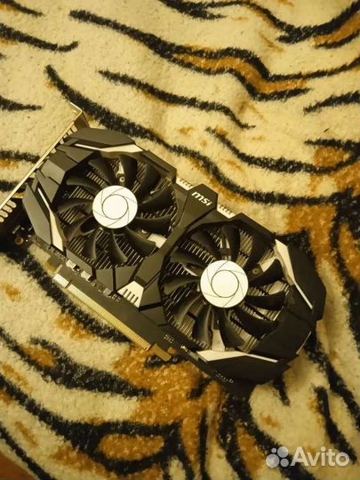 Видеокарта gtx 1050 OC MSI