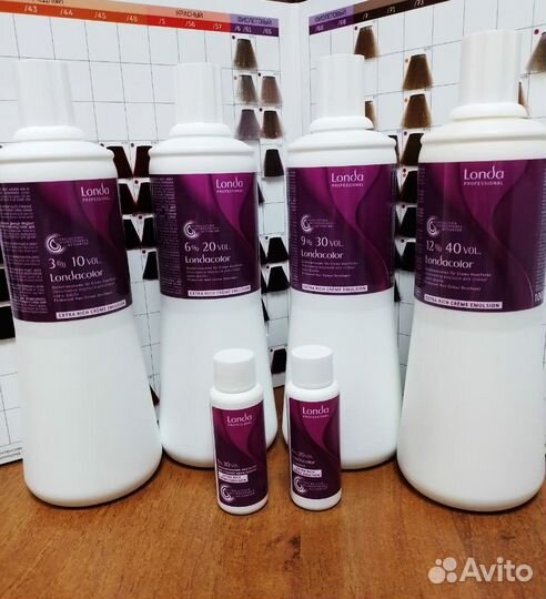 Краска для волос и окислитель
