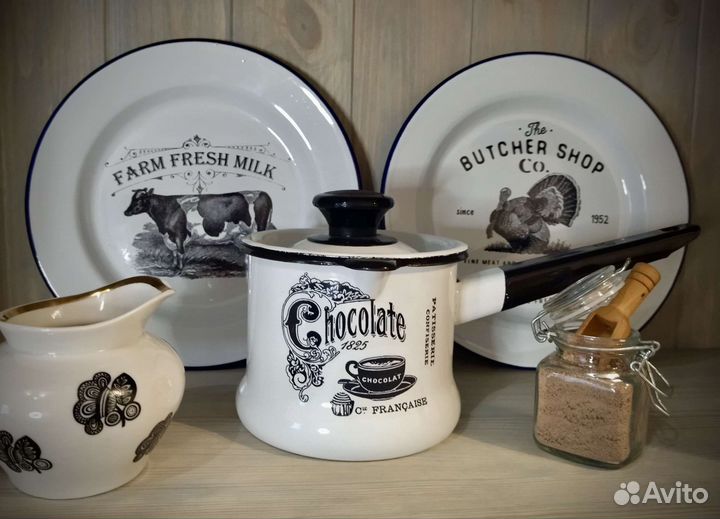 Эмалированная посуда новая