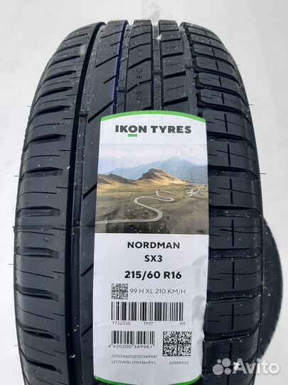 Nordman SX3 215/60 R16 99H