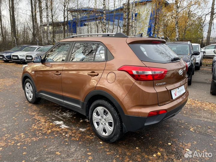 Hyundai Creta 1.6 МТ, 2017, 105 000 км