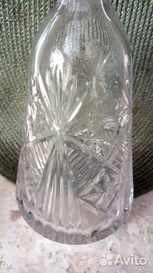 Графин (штоф) хрустальный СССР