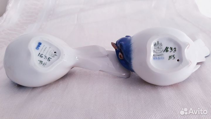 Две статуэтки «птички» Bing Grondahl Denmark