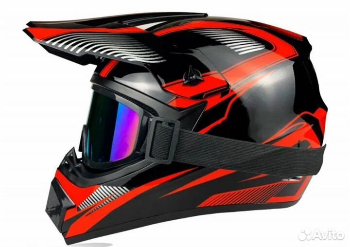 Кроссовый шлем