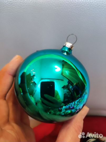 Новогодние игрушки стекло СССР