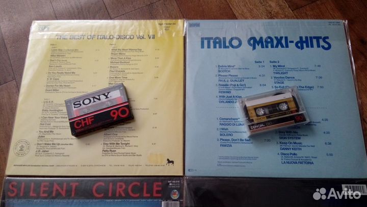 Italo Maxi-Hits, Silent Circle, Мираж на кассетах