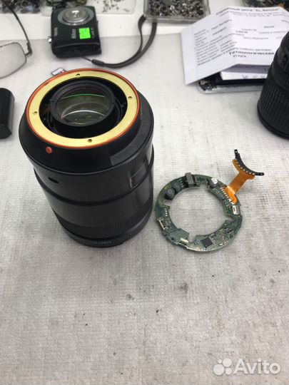 Ремонт зеркальных и компактных фотоаппаратов и объ