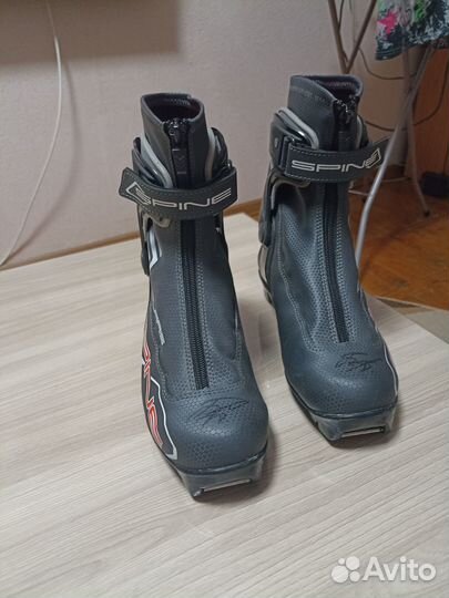 Лыжные ботинки коньковые spine
