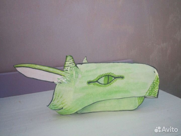 Бумажные драконы на руку