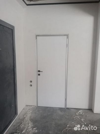 Скрытые двери под покраску