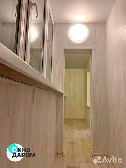 Балкон под ключ в рассрочку