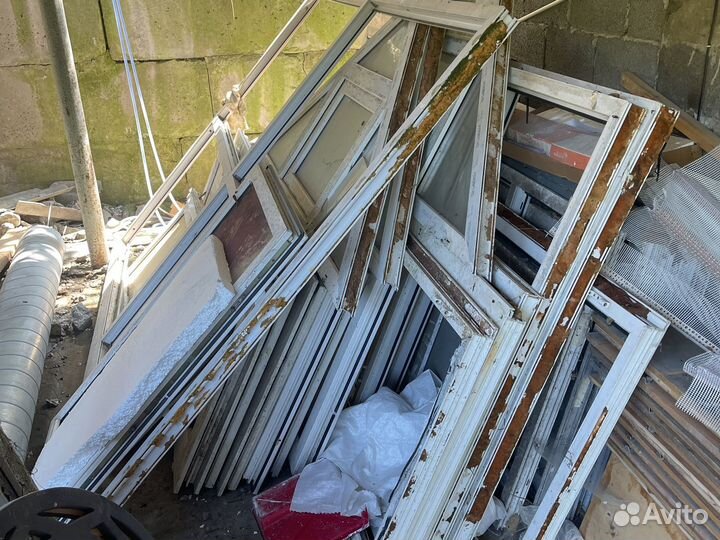 Окна пластиковые бу