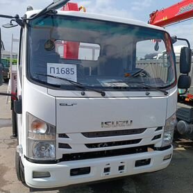 Isuzu Elf с КМУ, 2024