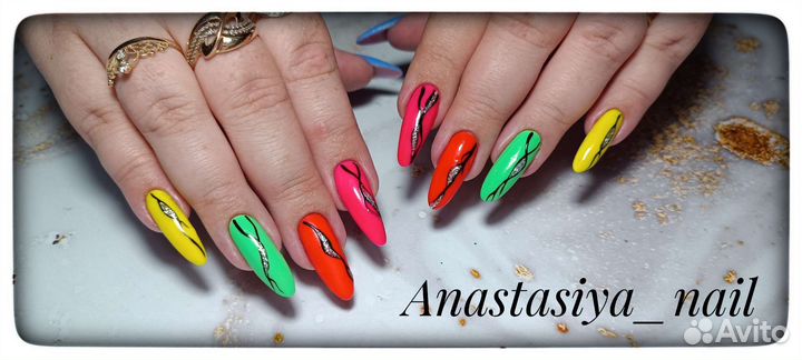 Маникюр, укрепление, наращивание