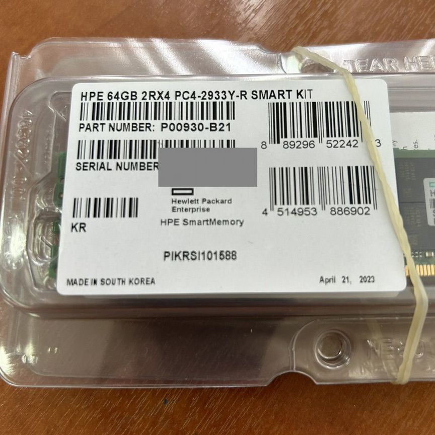 [P00930-B21] Оперативная Память Hpe 64gb P00930-B21 P03053-0a1